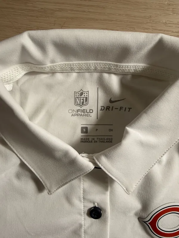 Nike NFL Women's Chicago Bears Sideline Performance Polo Shirt - Image 5