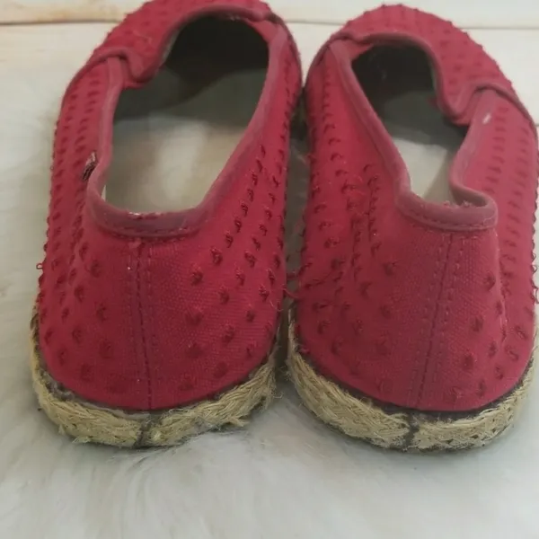 Vans KVD JUTE slip on flat shoes loafers sz 10 - Image 5