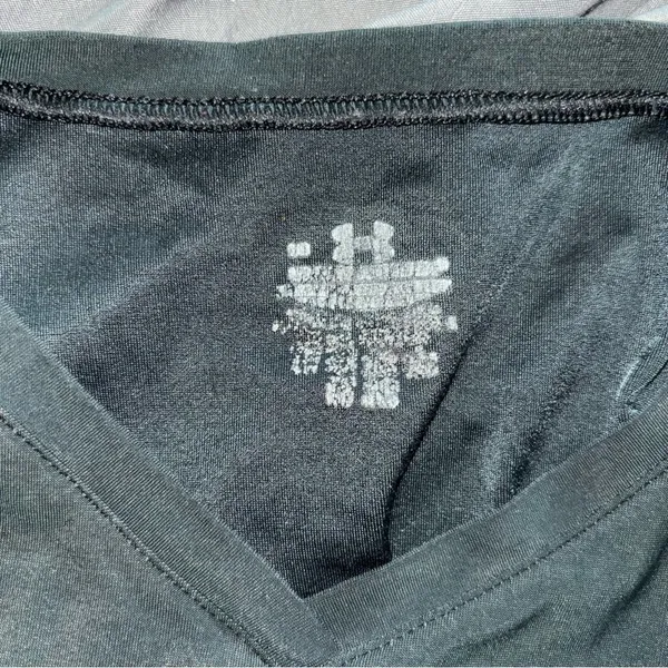 Under Armour Black V-Neck Long Sleeve Top - Image 6