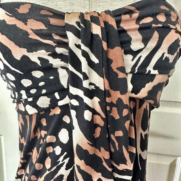 Fever leopard sleeveless maxi dress Brown Size undefined - Image 5
