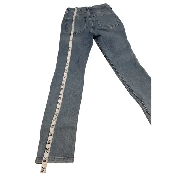 Free People Skinny Jeans Women's 28 Light Wash Stretch Ankle Denim - Image 7