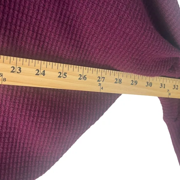 Retreat Women's Size Small Burgundy Purple Two Piece Pajama‎ Set - Image 9