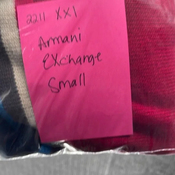 Armani Exchange AX Sweater Red Small‎ - Image 10