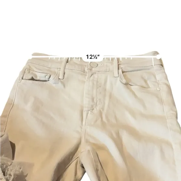 Mother The‎ Weekender Fray Jeans Women’s Size 25 Mid Rise Flare Play Date Casual - Image 13