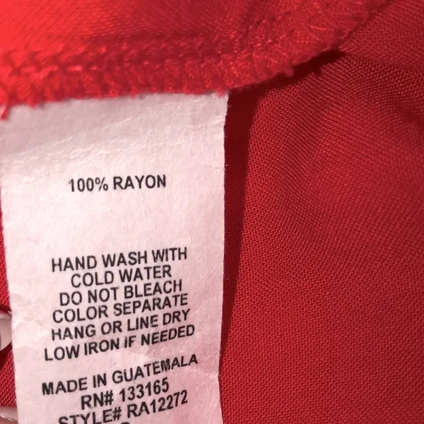 Altar'd State size small red boho tie sleeve top - Image 7