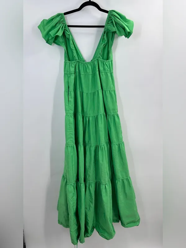 Revolve A.L.C. Luca Dress Green 2 - Image 6