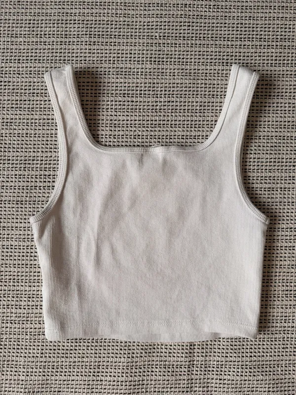 H&M Cropped Tank Top - Image 2