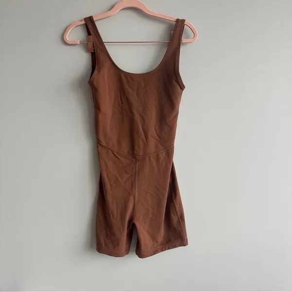NWT Aritzia Butter romper brown - Image 3