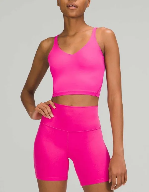 NWOT Sonic pink Lululemon Align Tank Top Sonic Pink - Image 3