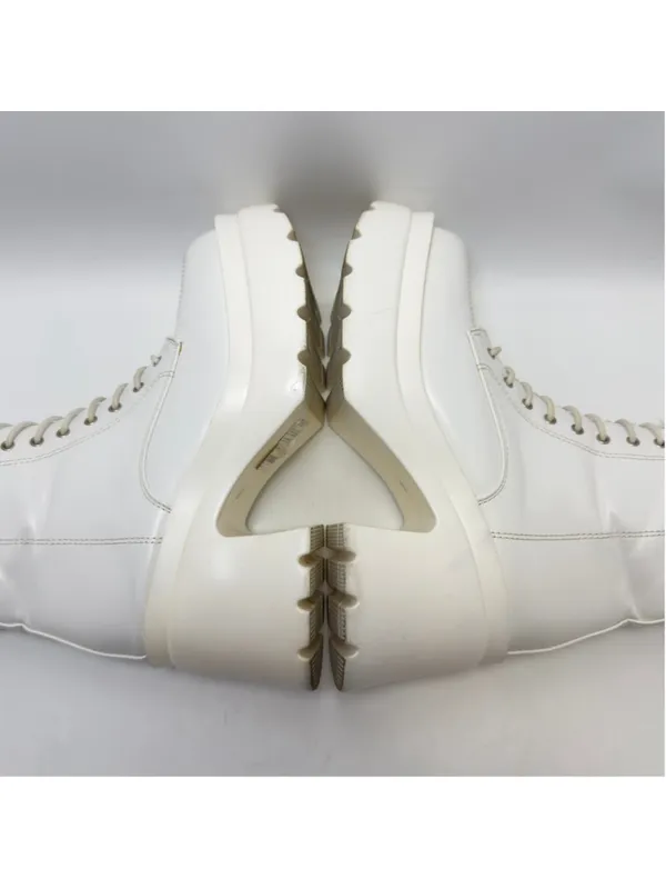 Women's Unbranded White Platform Boots Size 8.5 - Image 12