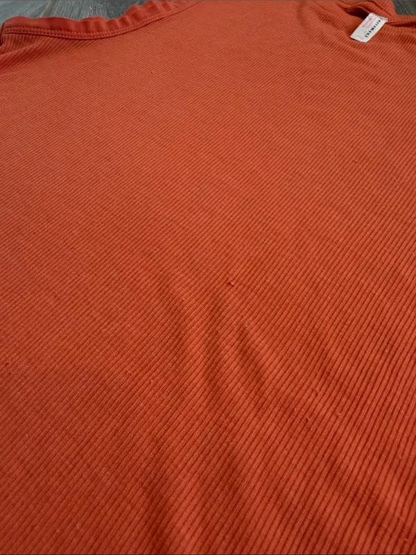 FP Movement Ribbed Tank oversized muscle in Burnt Orange XS extra small - Image 3