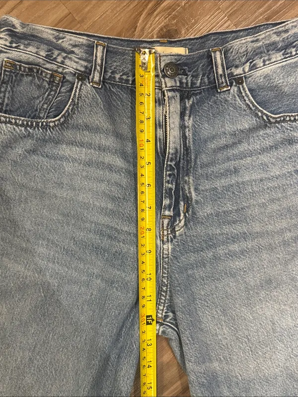 Madewell Superwide-Leg Jeans 29 Billings Wash Airy Denim $148 - Image 8