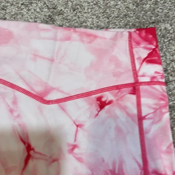 Balance athletica hot pink tie dye oasis biker short - Image 4