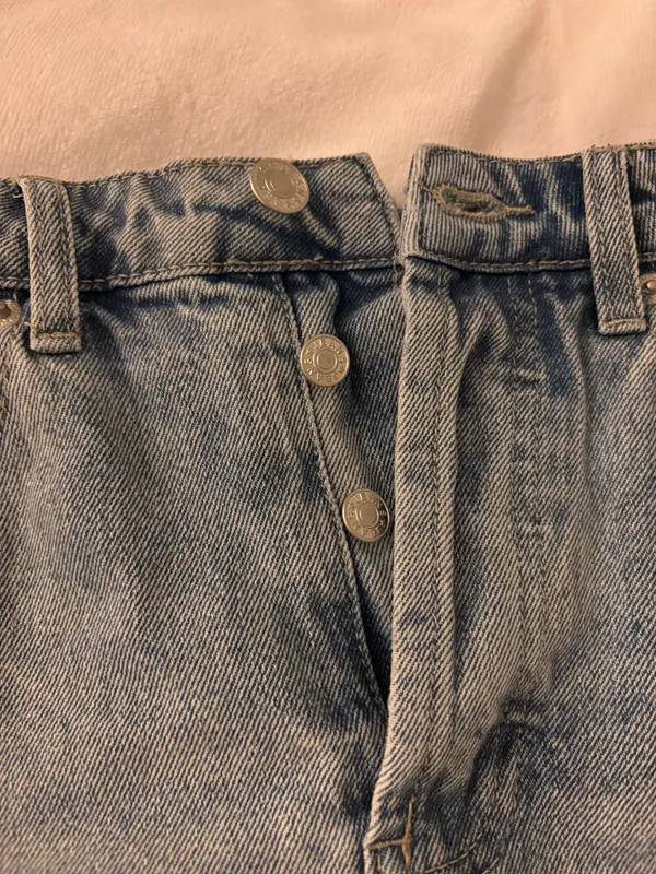 Jean Skirt Blue Size M - Image 3