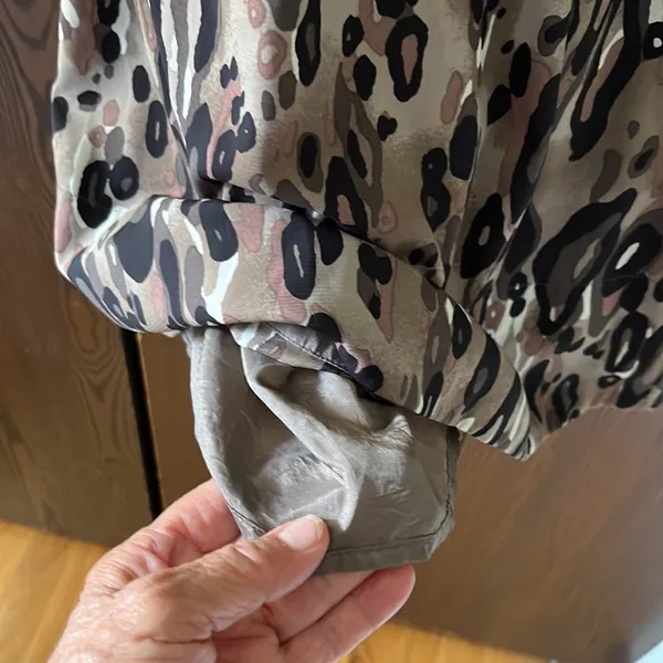 New Women’s The Limited sleeveless animal print brown black Camo dress Size 4 - Image 4