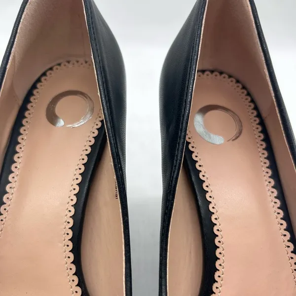 Journee Collection Heels 6 1/2 Black Rhinestones‎ Pointed Toe Career Formal NEW - Image 9