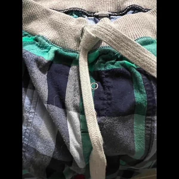 Aerie Plaid Flannel Jogger Pants - Medium Long - Image 6