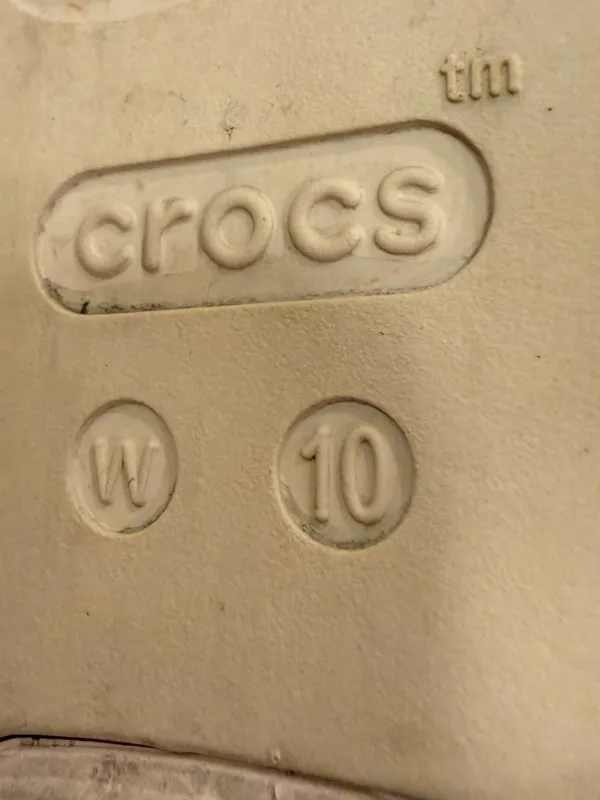 Crocs Brooklyn Buckle Low Low Slide Sandal Latte Tan Beige Size 10 - Image 5