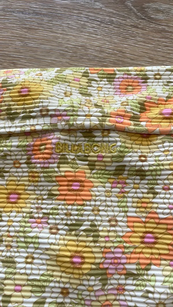 Billabong bikini bottoms orange floral - Image 3