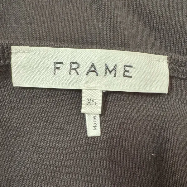 Frame Black Asymmetrical Off the Shoulder Top (XS) - Image 4