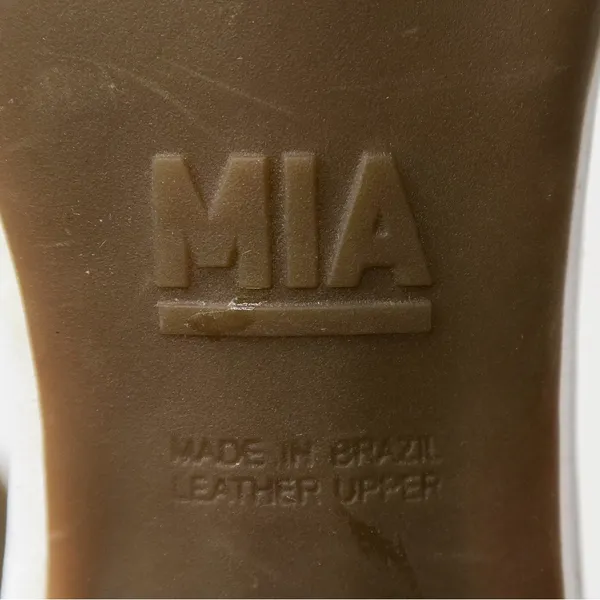 Vintage 90s MIA Buckle Heel Sandals - Image 11