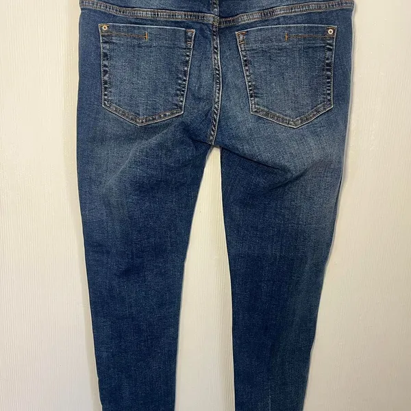 Zara basic  Women's Blue and Navy Jeans size 8 us - Image 6