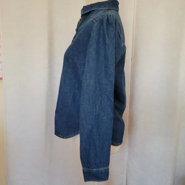 BDG urban outfitters western denim popover blouse - Image 4