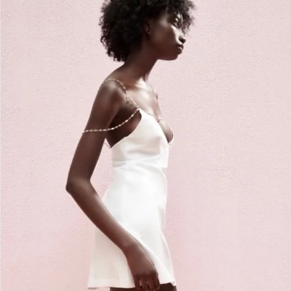 Jewel Strap Dress - Image 3