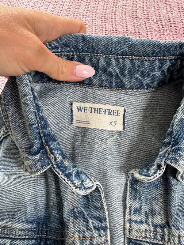 Free people Denim Romper - Image 3