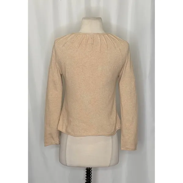 Anthropologie CHARLIE & ROBIN Cashmere Wool Cropped Cardigan Sweater Small - Image 7
