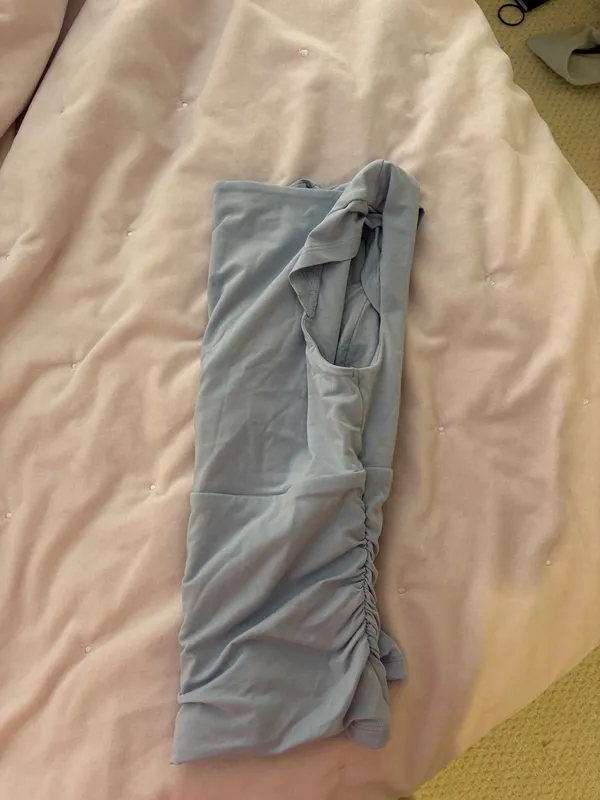 Abercrombie & Fitch light blue top - Image 5