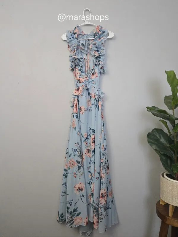 Petal & Pup Lucah Floral Print Ruffle Dress - Image 4