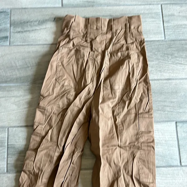 Collusion paper bag waist pants Brown Size 6 - Image 7