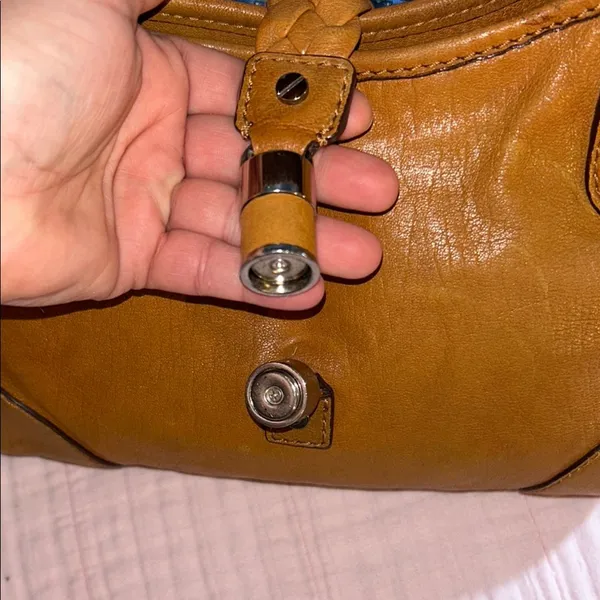 Michael Kors Tan Leather Handbag - Image 5