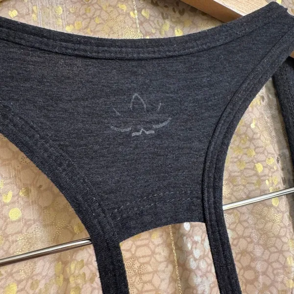 Beyond Yoga x Peloton Charcoal Gray Space‎ Dye Stretch Show Up Tank Med - Image 6