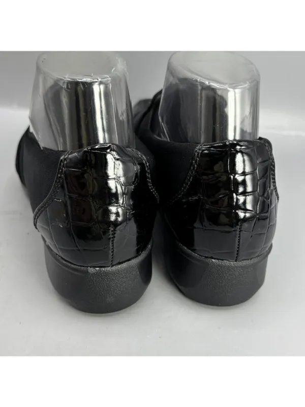 Clarks Noreen Will Shoes Womens 7.5 Black Round Toe Casual Slip On 26102169 - Image 4