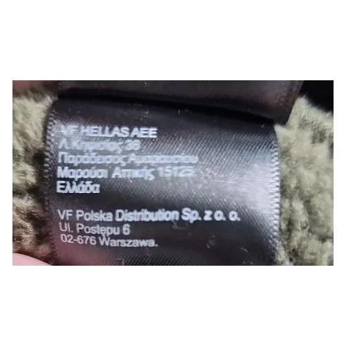 The North Face Jacket Womens‎ Size Medium Olive Green Fleece Hooded Outdoor Logo - Image 11