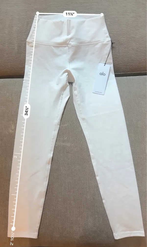 Alo Yoga Airbrush High-Waisted Leggings 7/8 - Image 2