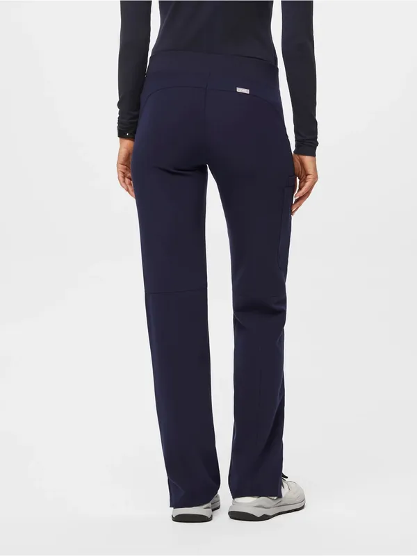 Figs Kade Straight Leg Scrub Pants Navy Blue Women’s Size XL Tall - Image 2