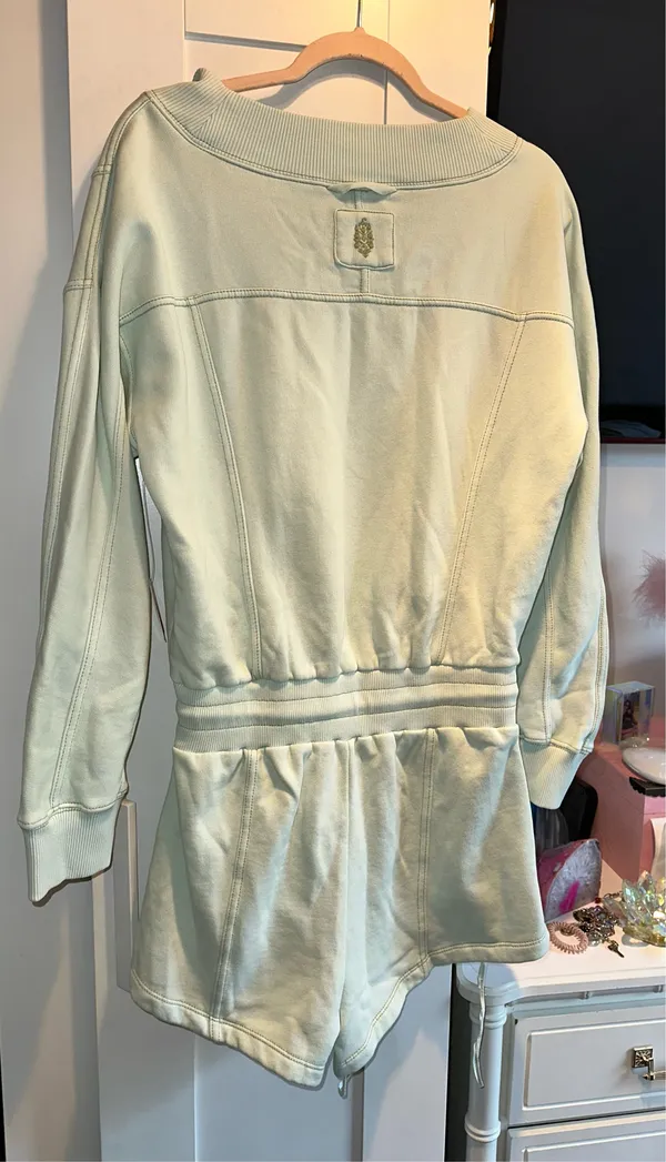 NWT Free People Intercept Romper In Pistachio Sold Out Color - Image 7
