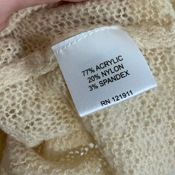 LNA Loma‎ Semi Sheer sweater size medium - Image 7