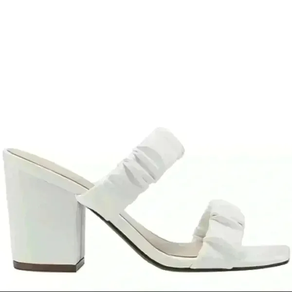 Unisa Womens Cyla‎ Slide Sandal - White - Image 2