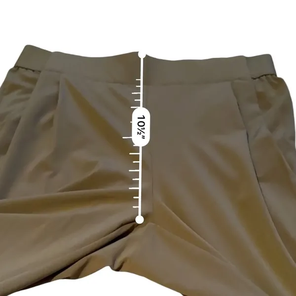 All In Motion‎ Tapered Pants Womens XS Olive Green High Rise Stretch Pull On NWT - Image 7