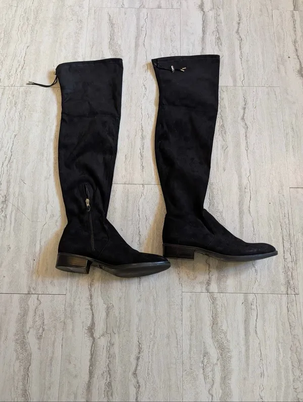 Circus By Sam Edelman Peyton Black Boots Womens Sz 11 Over-the-knee - Image 2