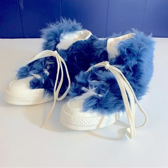Converse x‎ Ambush Chuck 70 Fuzzy High Navy White - Image 3