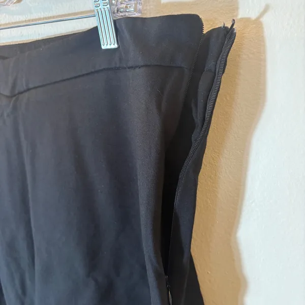 Princess Polly Black Mini Skort with Side Slit Size‎ US 12 - Image 5