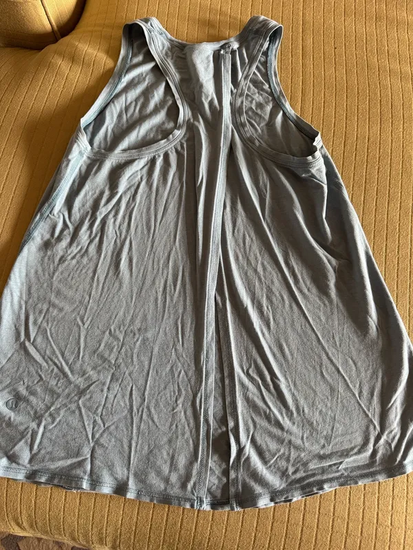 Lululemon Women’s all tied up tank - Blue - Image 3