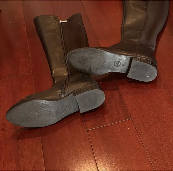 Michael Kors Boots Leather Black - Image 3