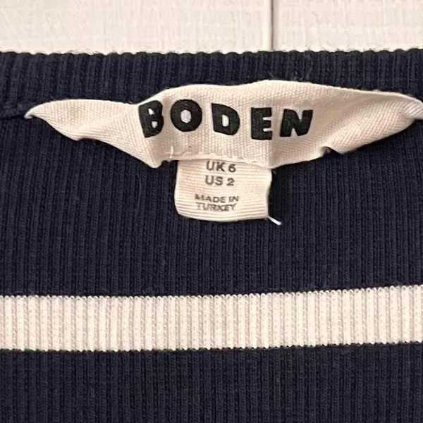Boden Henley Ribbed Top - Image 3