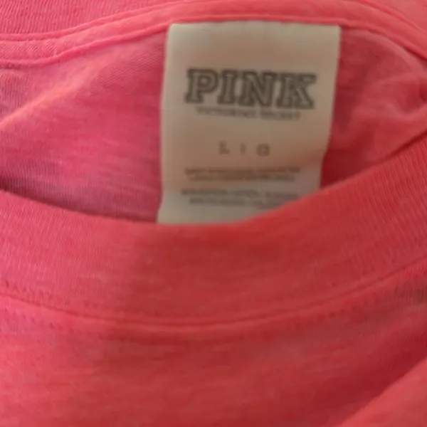 PINK by Victoria’s Secret drop sleeve long sleeve tee - Image 4
